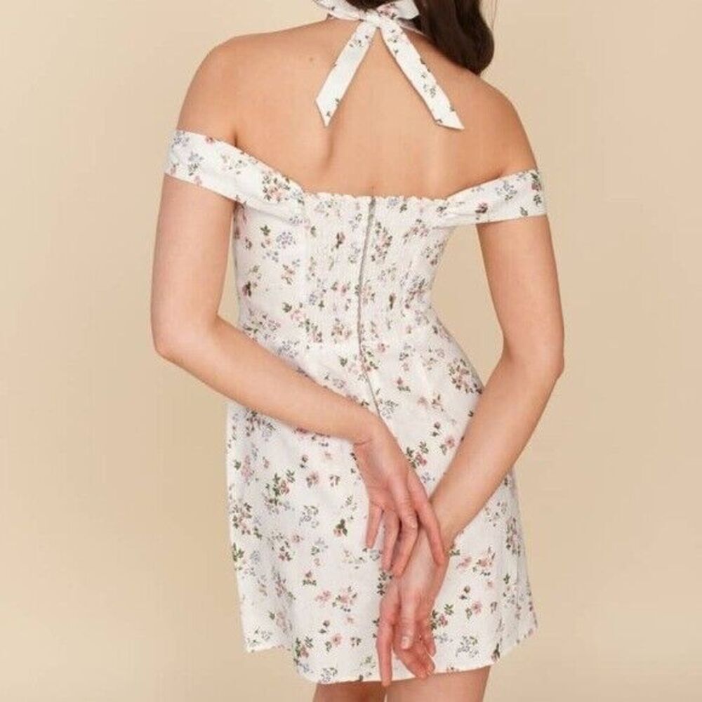 NWT. Reformation Sanford Halter Dress Sz 10 - Picture 3 of 10